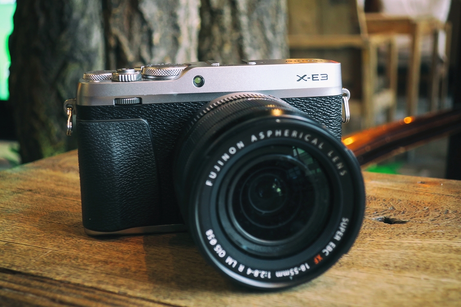 高颜值与高性能兼具 富士x-e3微单外观图赏