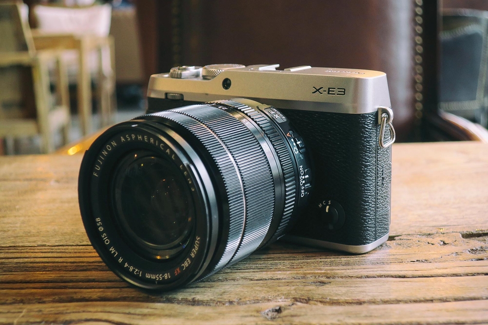 高颜值与高性能兼具 富士x-e3微单外观图赏