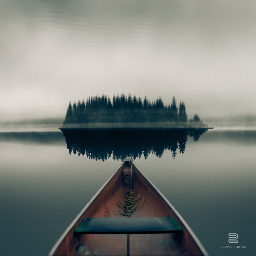 温柔宁静湖面 放松心灵的淡雅之美