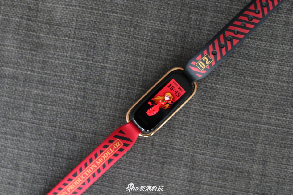 oppo手环 eva限定版开箱:明日香带回你的青春记忆