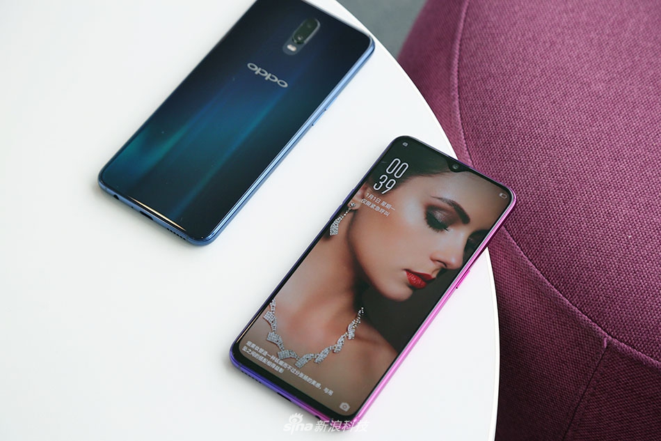 水滴屏 两种新配色 oppo r17开箱图赏