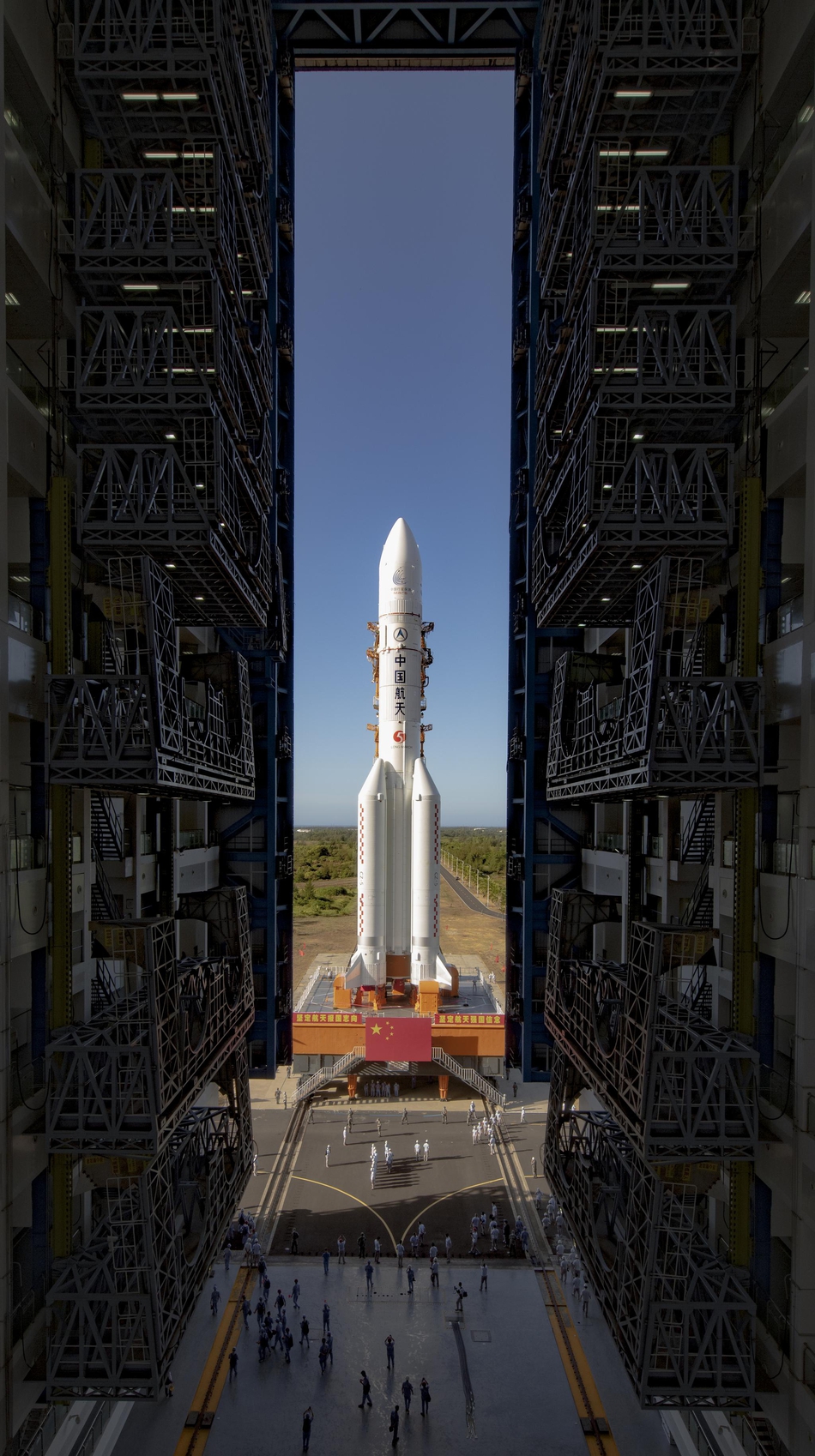 "天问一号"火星探测器发射升空_高清图集_新浪网