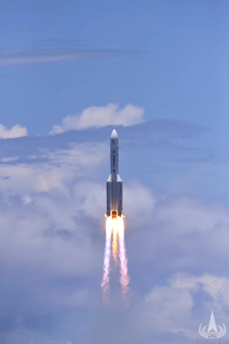"天问一号"火星探测器发射升空_高清图集_新浪网