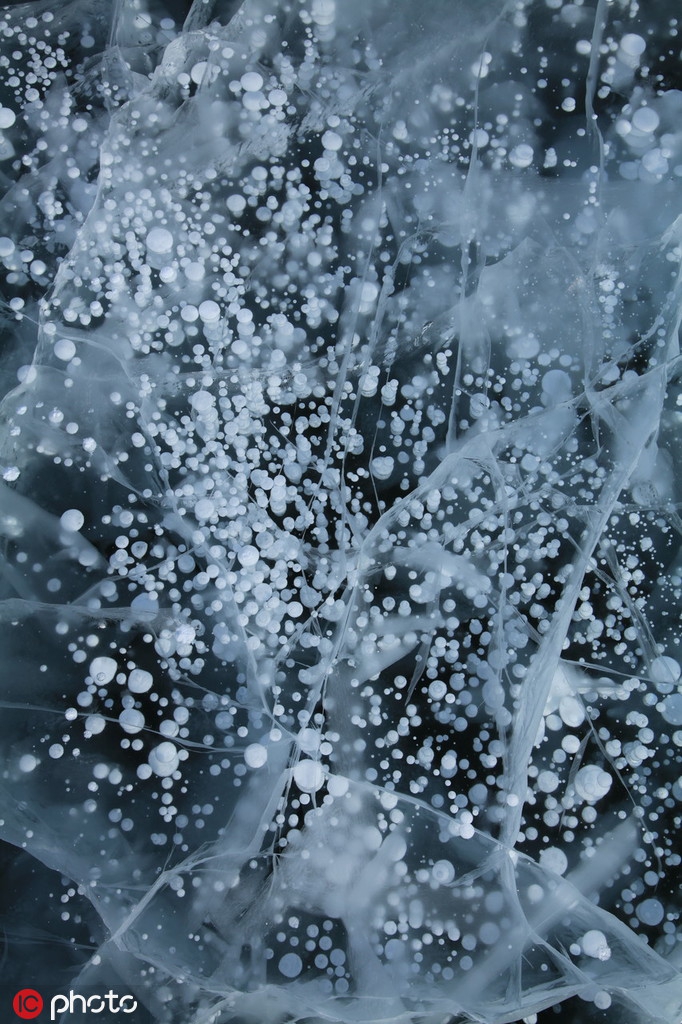 新疆"冰泡"奇观 "大西洋最后一滴眼泪"令人惊艳