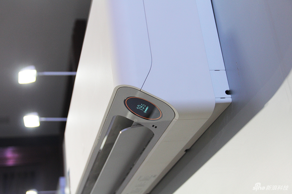 和空气净化器联动工作 智米全直流变频空调实拍