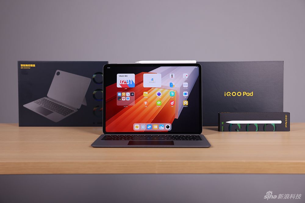 iqoo pad平板电脑图赏:搭载天玑9000  618特惠价2399元