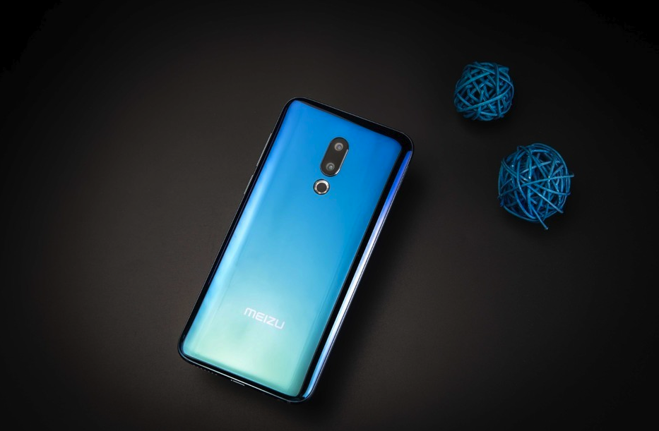 幻夜光彩 魅族16th极光蓝新机图赏