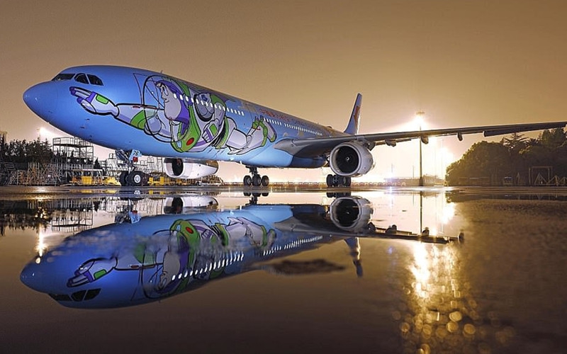 盘点飞机花哨外观 趣味喷涂让人眼前一亮