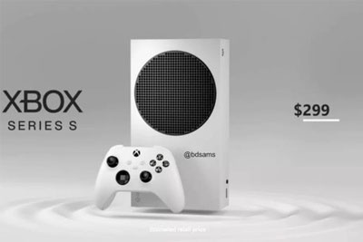 微软Xbox Series S渲染图曝光 有大型散热孔约2000元