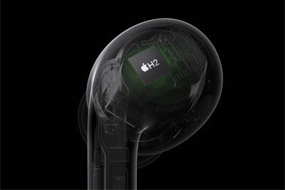 新一代AirPods Pro发布：降噪能力提升2倍，耳柄终于可以滑动调节音量