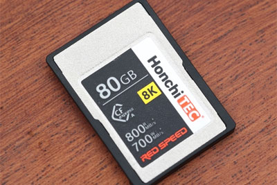 轻松玩转8K视频 宏驰荣耀极速80GB CFE-A卡评测