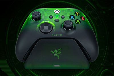 雷蛇牵手微软，限量款Xbox手柄以及充电底座现已上市：约1400元