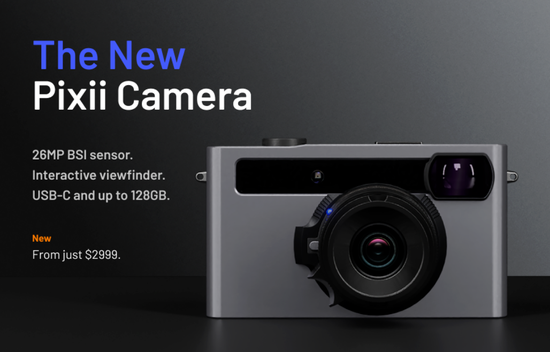 画幅：Pixii推出新款APS-C画幅徕卡M卡口旁轴相机搭载64位处理器，售价2699欧元起