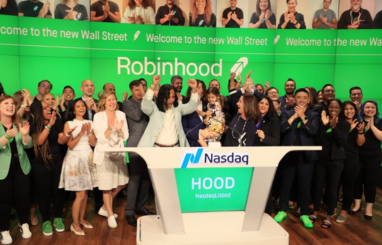 robinhood上市首日意外滑铁卢散户神坛不神了