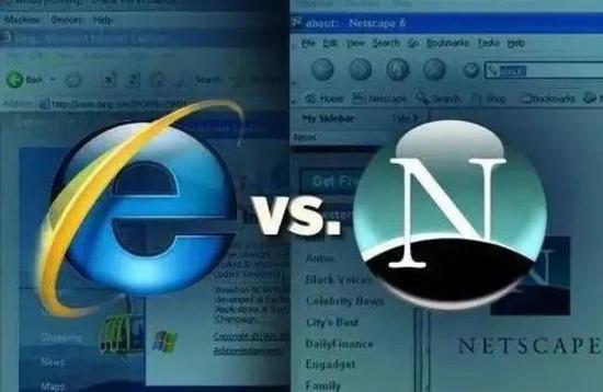  Microsoft and Netscape compete for the browser market