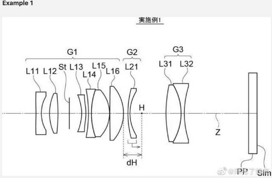 富士XF/XC30mm 3.5专利 还未发布或已被取代