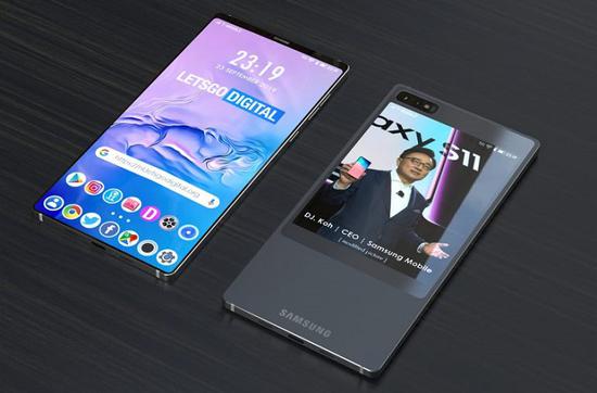 三星双屏显示专利曝光,或应用在Galaxy S1...