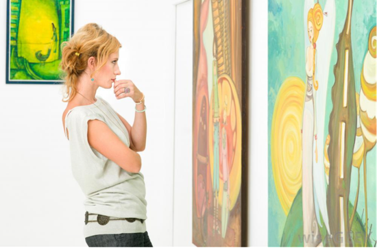 想要卖出高价，那么，抽象艺术需要一个胡扯的