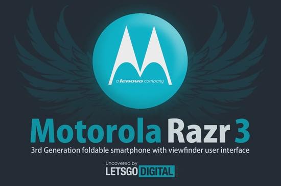 摩托罗拉RAZR 3专利 Flex模式优化拍照取景器界面