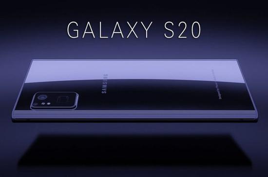 三星Galaxy S20渲染图曝光 搭载后置长方形三摄+屏下自拍 