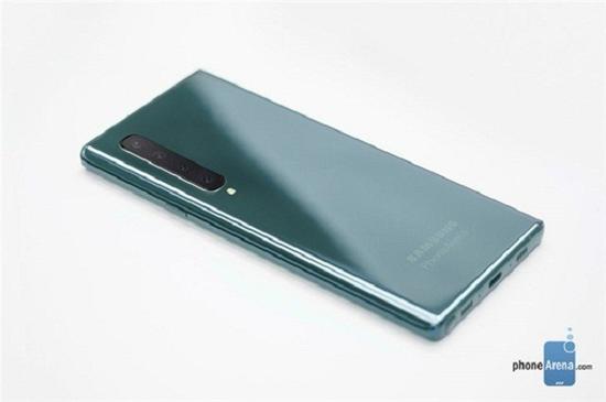 Note10机身后部设计渲染图