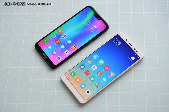 千元网红机玩针对 荣耀9i与红米note5对比