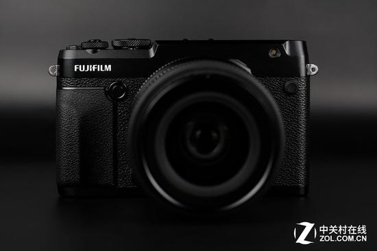 GFX 50R安装镜头后