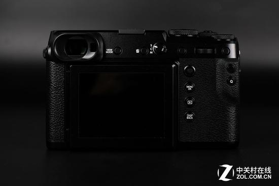 富士GFX 50R机身背面
