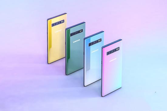 三星Note10渲染图