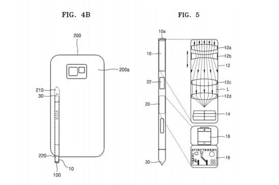 新三星S-Pen专利图