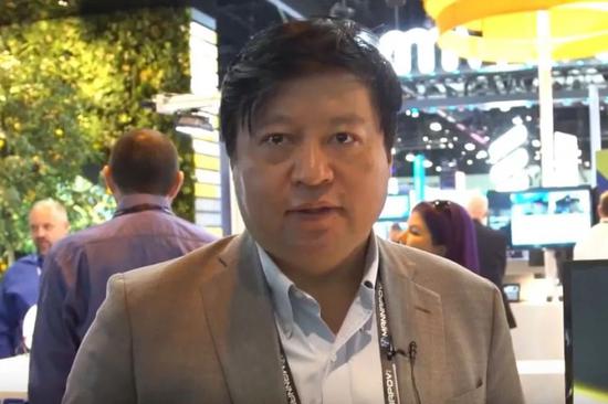 ▲美籍华裔电信行业专家Bill Huang（香港《南华早报》）