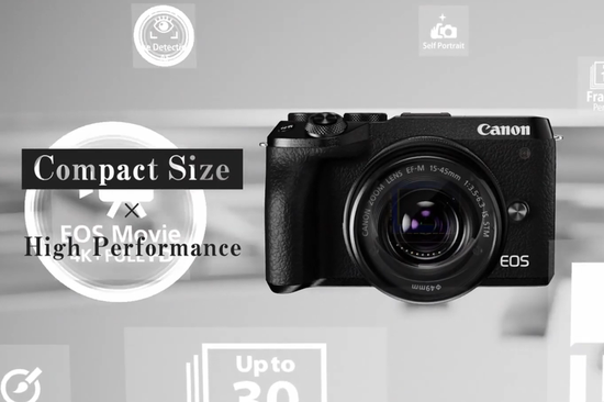 佳能EOS M6II宣传片截图