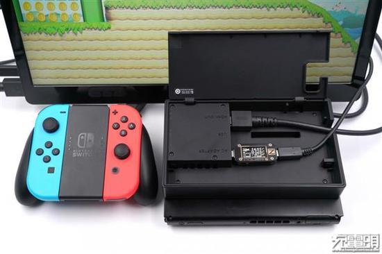 腾讯国行任天堂Switch充电评测:底座TV模式功率更