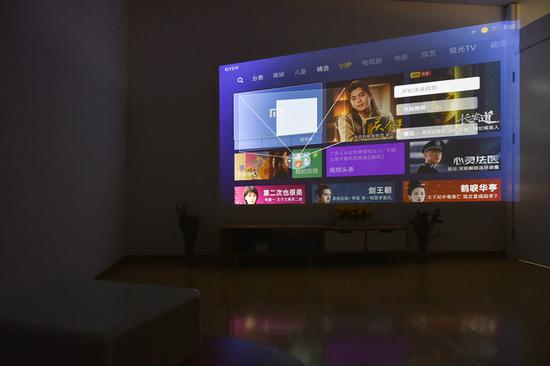  左右梯形校正前