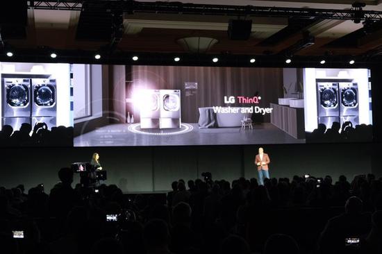 CES 2020：LG带来ThinQ智能洗衣机、干衣机 引领舒适便利的生活”