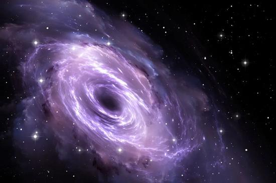 银河系里藏着一个超大质量的黑洞 | 图虫创意