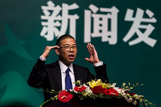 农夫山泉董事长钟睒睒，图片来源：视觉中国