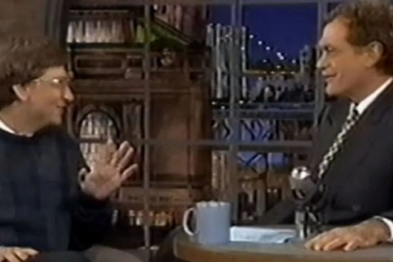 1995，比尔·盖茨在节目上回答“互联网是什么”｜David Letterman Show