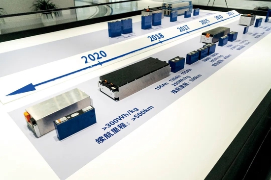 （资料图片）在宁德时代公司内展示的新能源电池系统。图/视觉中国