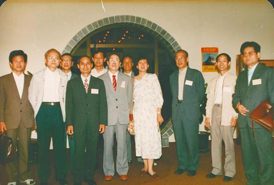 1988年第一届ICCP组委会部分成员合影