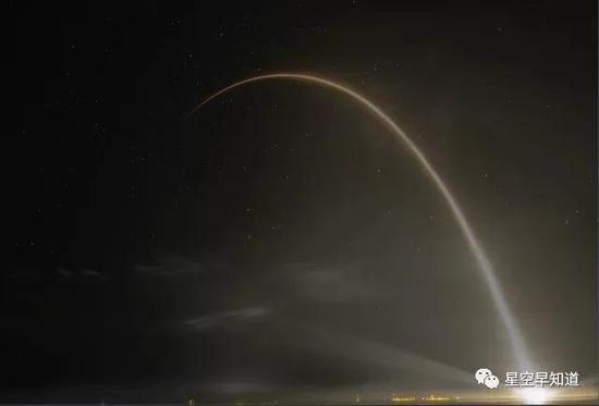 2012年5月22日，“龙”飞船发射升空来源：SpaceX