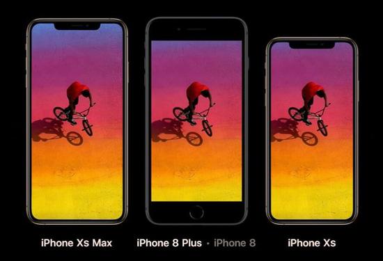 iPhone XS/XS Max对比iPhone 8 Plus