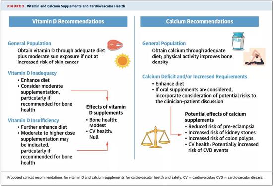 维生素D和钙与心血管健康