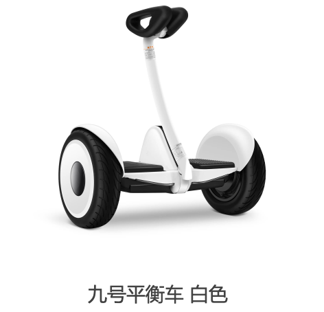 小米商城销售的九号平衡车，图源小米商城