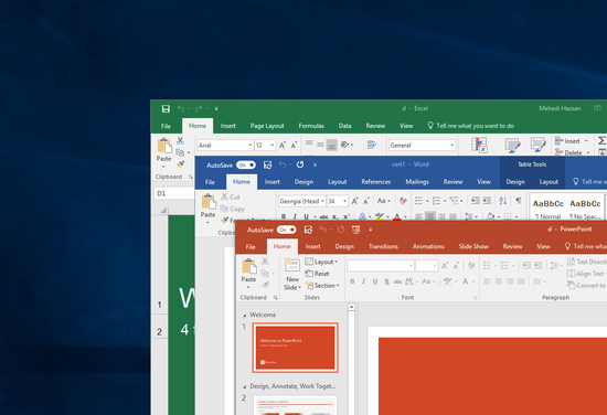 微软Office Build 14922.2预览版发布：修复UI和性能等问题