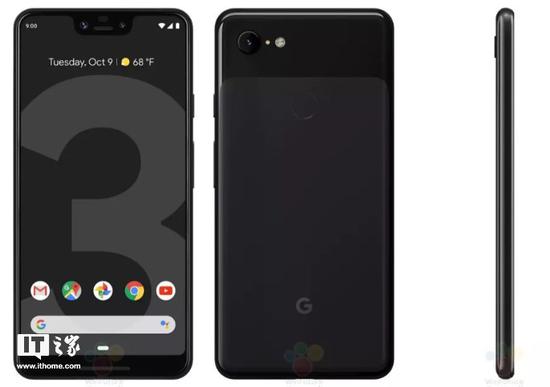 谷歌Pixel 3宣传图