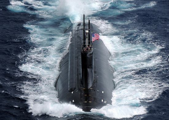 海狼级二号艇“康涅狄格号”核潜艇（图片来源：维基百科）