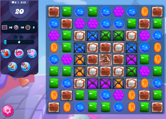 图 | Candy Crush Saga 游戏界面