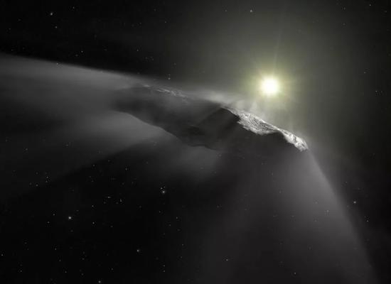 星际访客Oumuamua，有人认为它可能是一艘外星飞船
