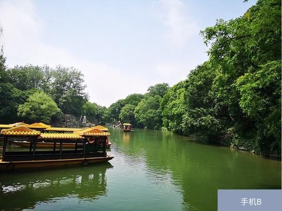 风景样张  左侧船细节对比